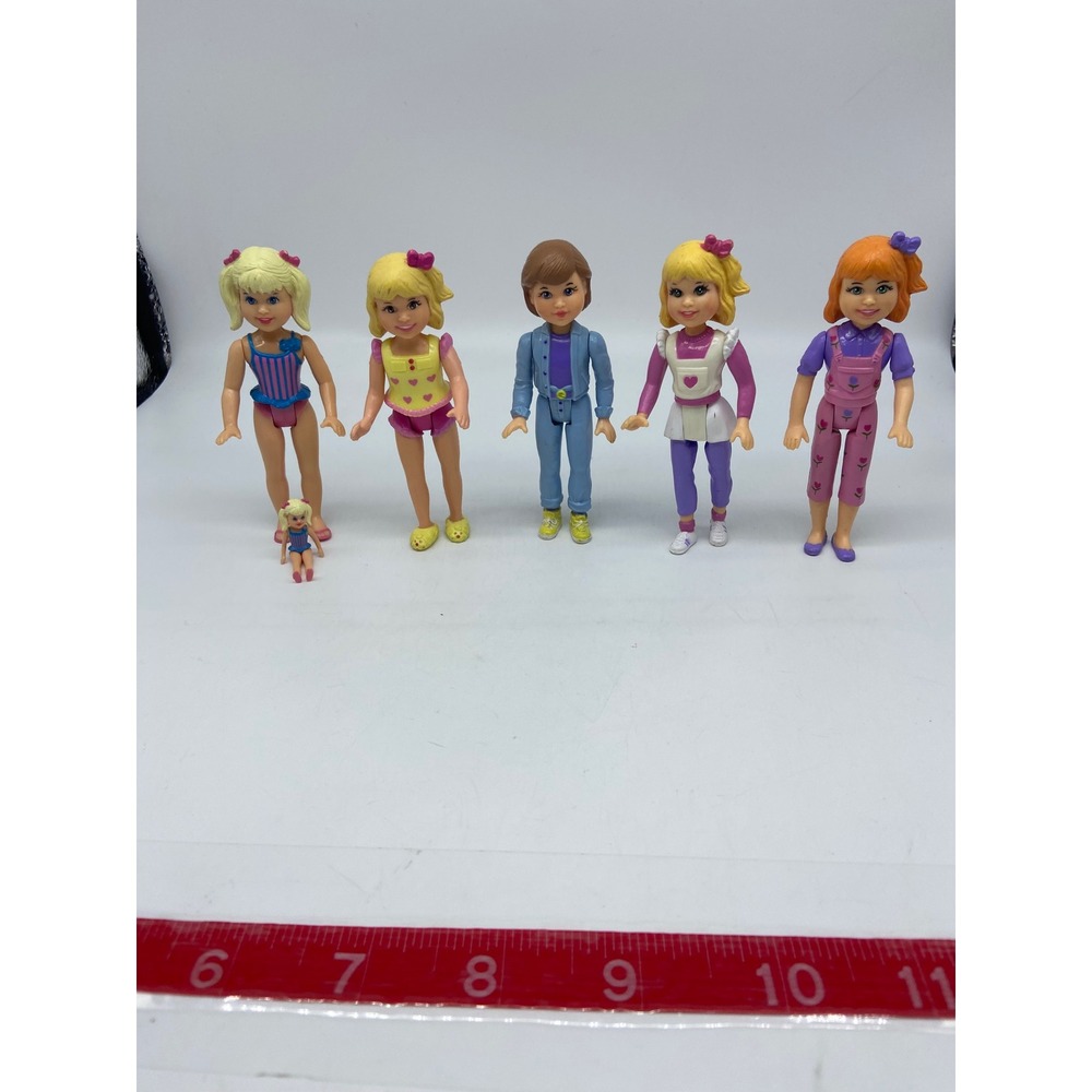 Galoob Secret Places Dolls Lot (5)  (1) Mini Doll Vintage 1990